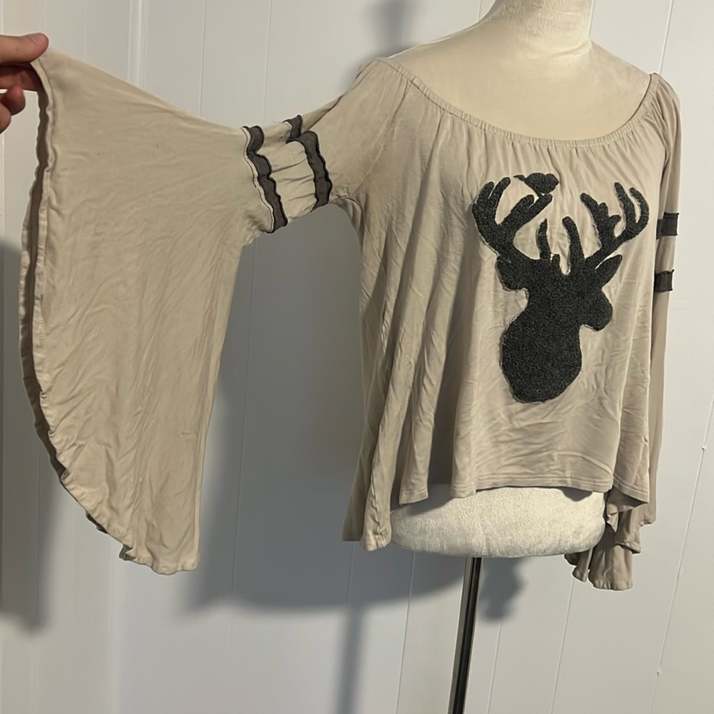 Loose off shoulder top